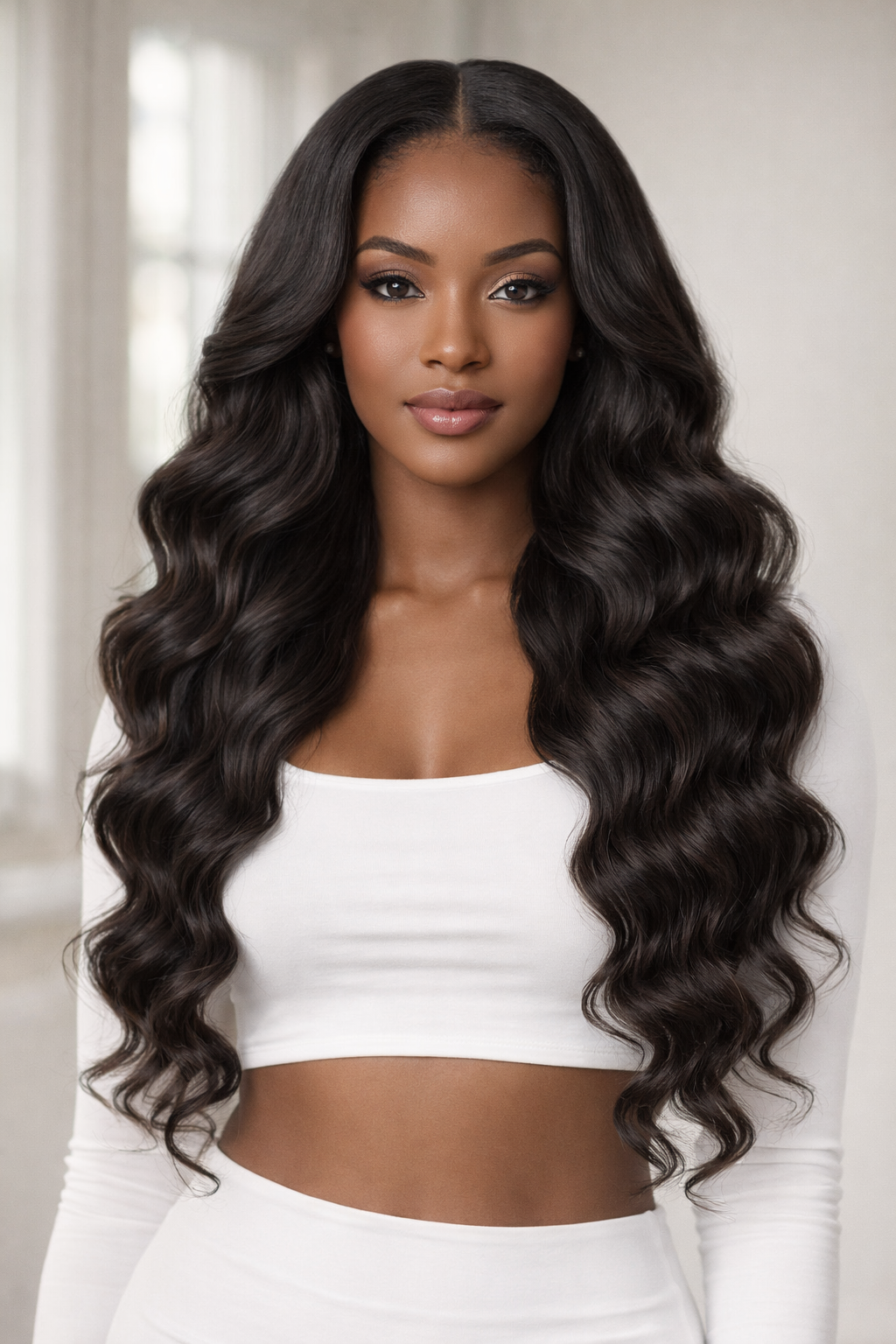 Virgin Raw Brazilian HD Frontal Lace Hair (Virgin Raw Brazilian HD 13X6 Body)
