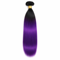 18/PURPLR Straight Raw Brazilian Hair Bundle