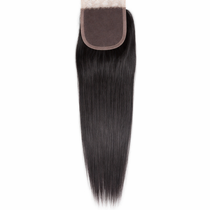HD 4x4 Closure Virgin Hair Brazilian Lace (Straight)