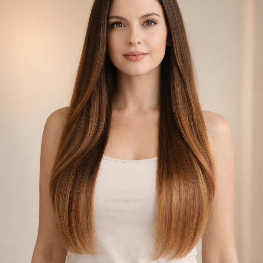 4/30 Straight Raw Brazilian Hair Bundle