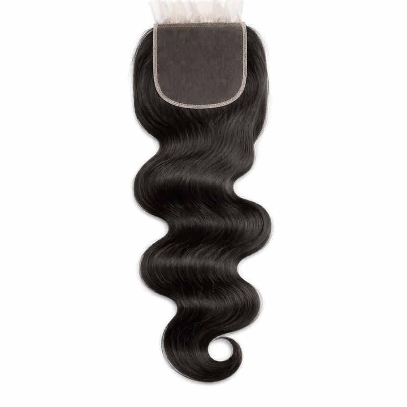 HD 4x4 Closure Virgin Hair Brazilian Lace (Body)