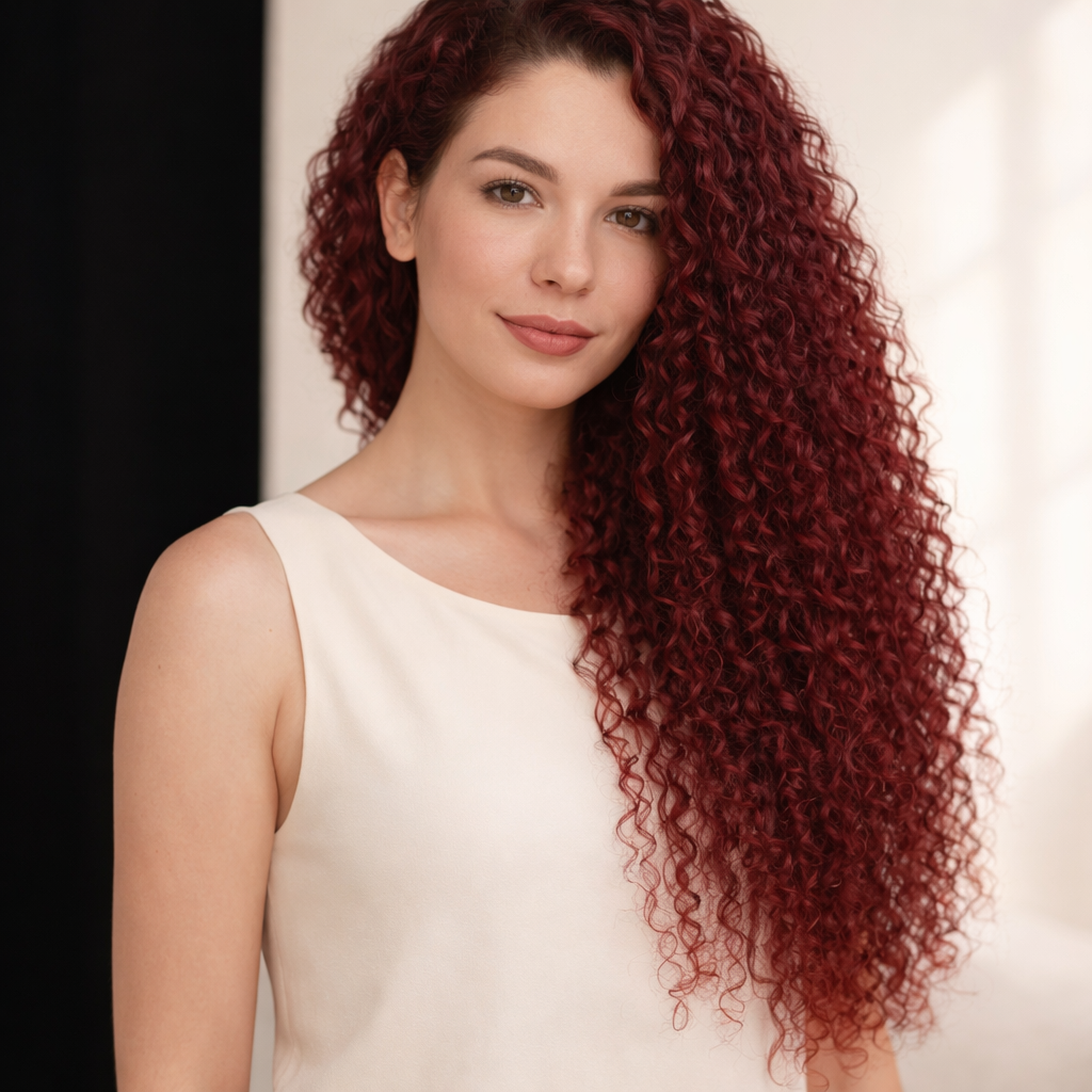 99J Bohemian Curly Raw Brazilian Hair Bundle