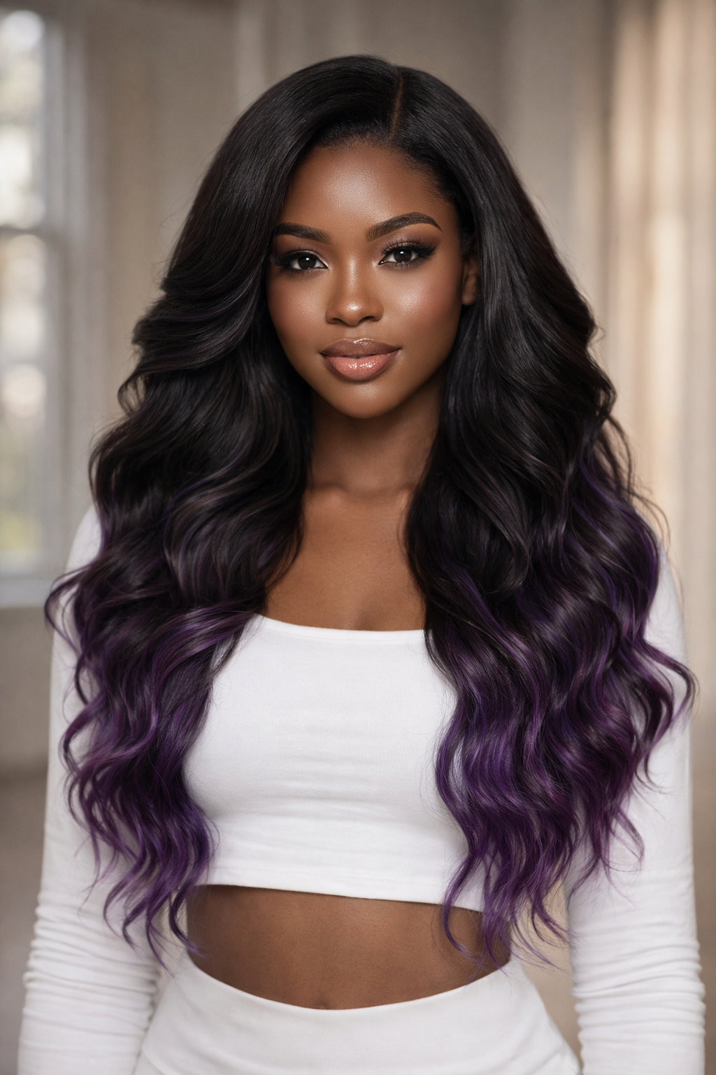 HD 4x4 Closure Virgin Hair Brazilian Lace (18/PURPLe)
