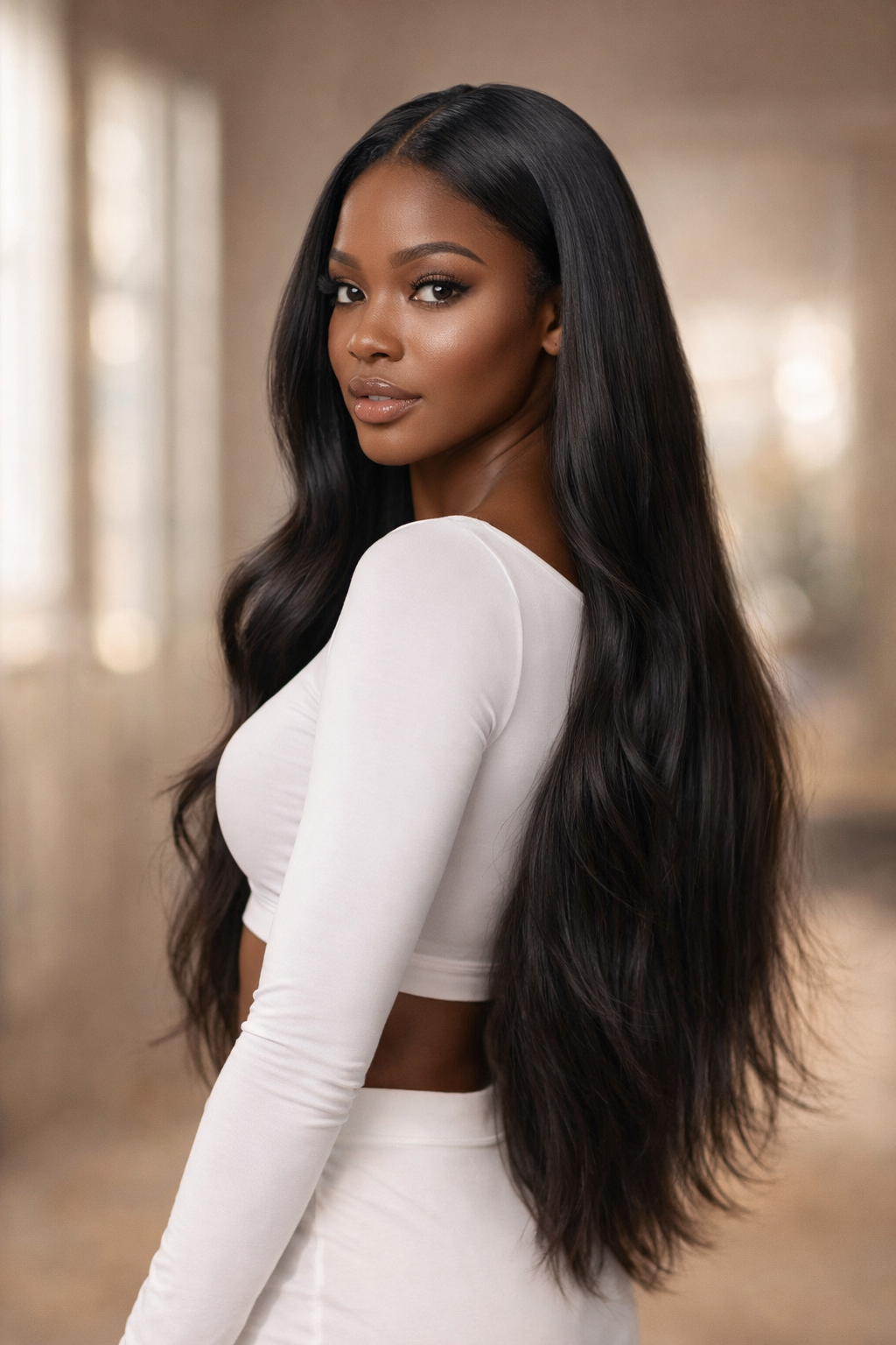 4x4 Natural Lace Wig (Straight)