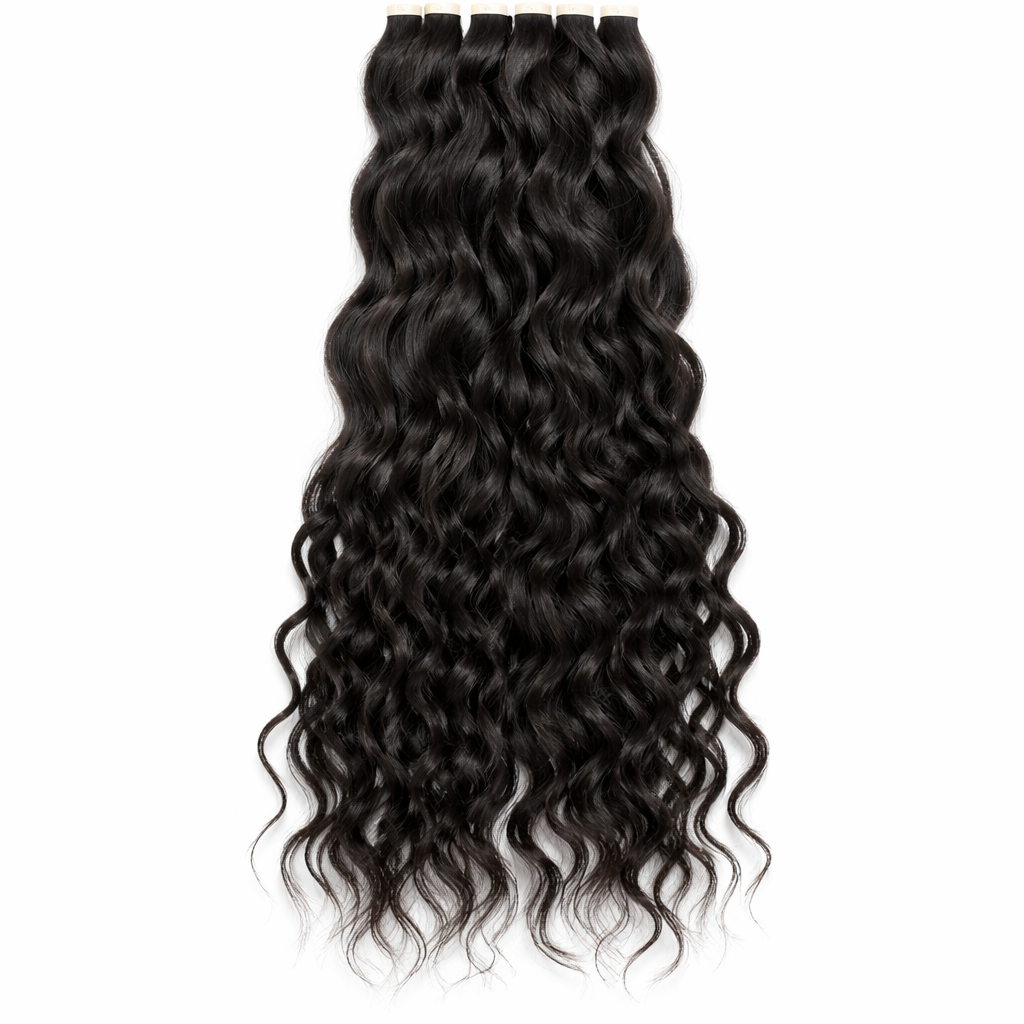 6x6 Brazilian Water Tape-In Hair Extensions