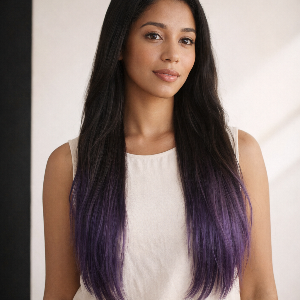 HD 4x4 Closure Virgin Hair Brazilian Lace (18/PURPLE)