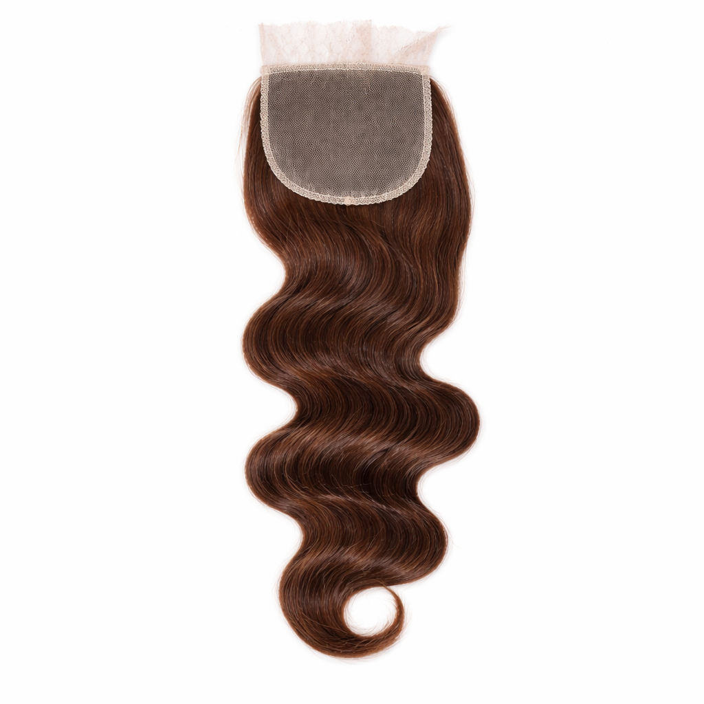 HD 5x5 Closure Virgin Hair Brazilian Lace (4#)