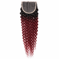 HD 5x5 Closure Virgin Hair Brazilian Lace (18/99J Bohemian)