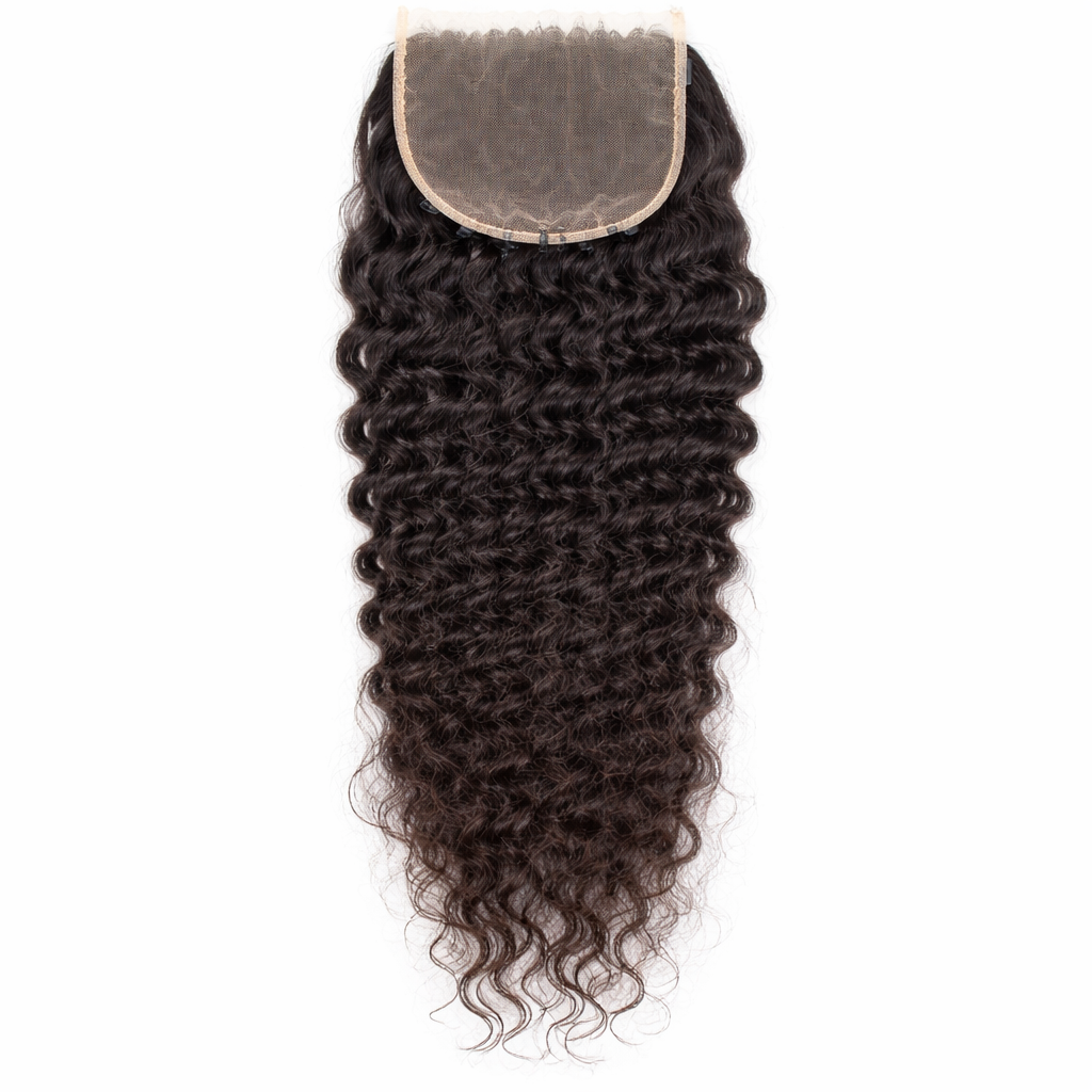 HD 4x4 Closure Virgin Hair Brazilian Lace (Pineapple)