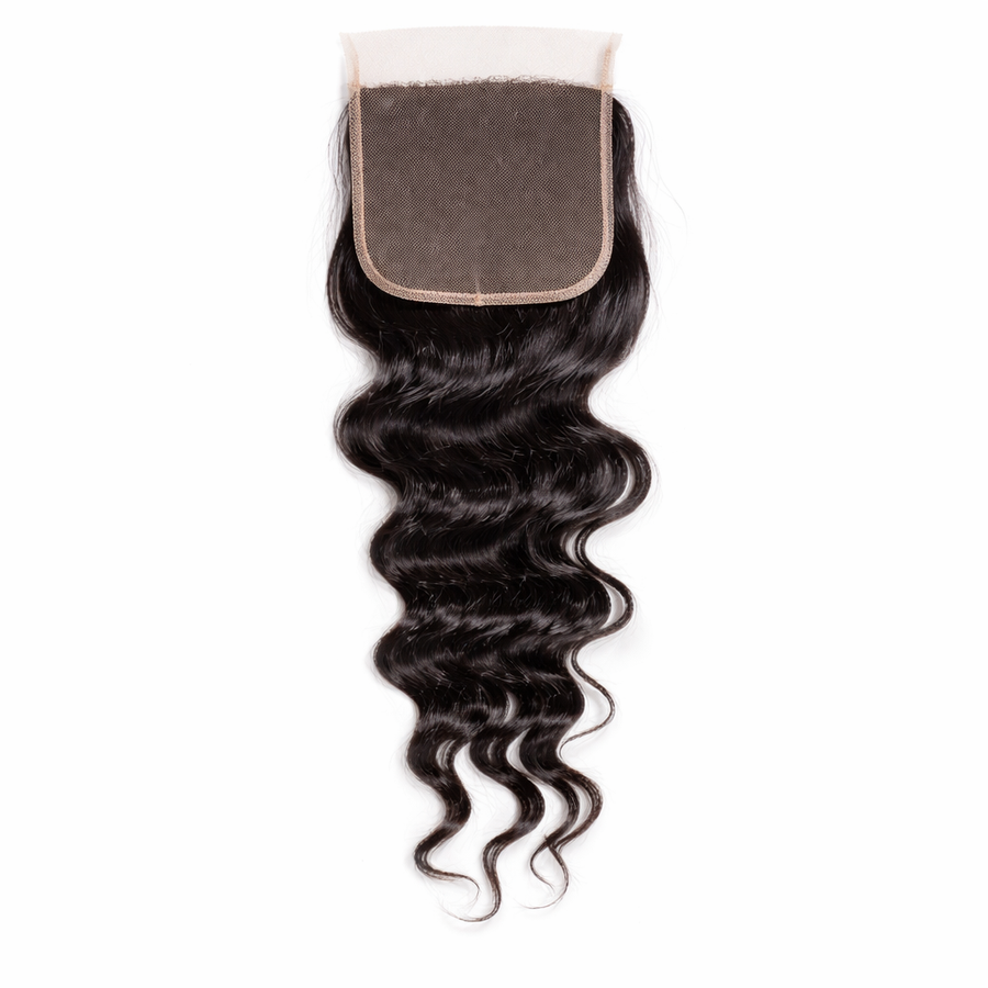 HD 4x4 Closure Virgin Hair Brazilian Lace (Loose)