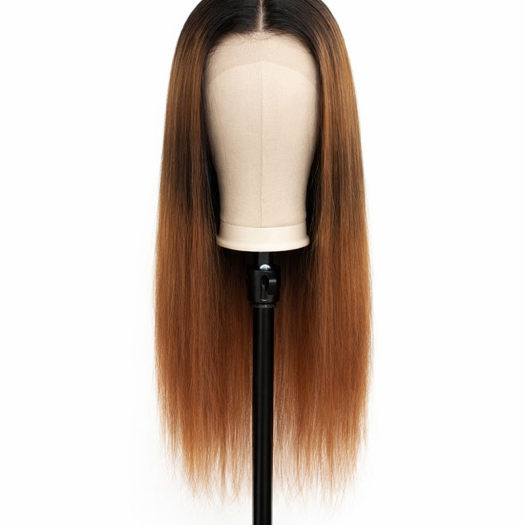 4x4 Natural Lace Wig (1B/30 Straight)