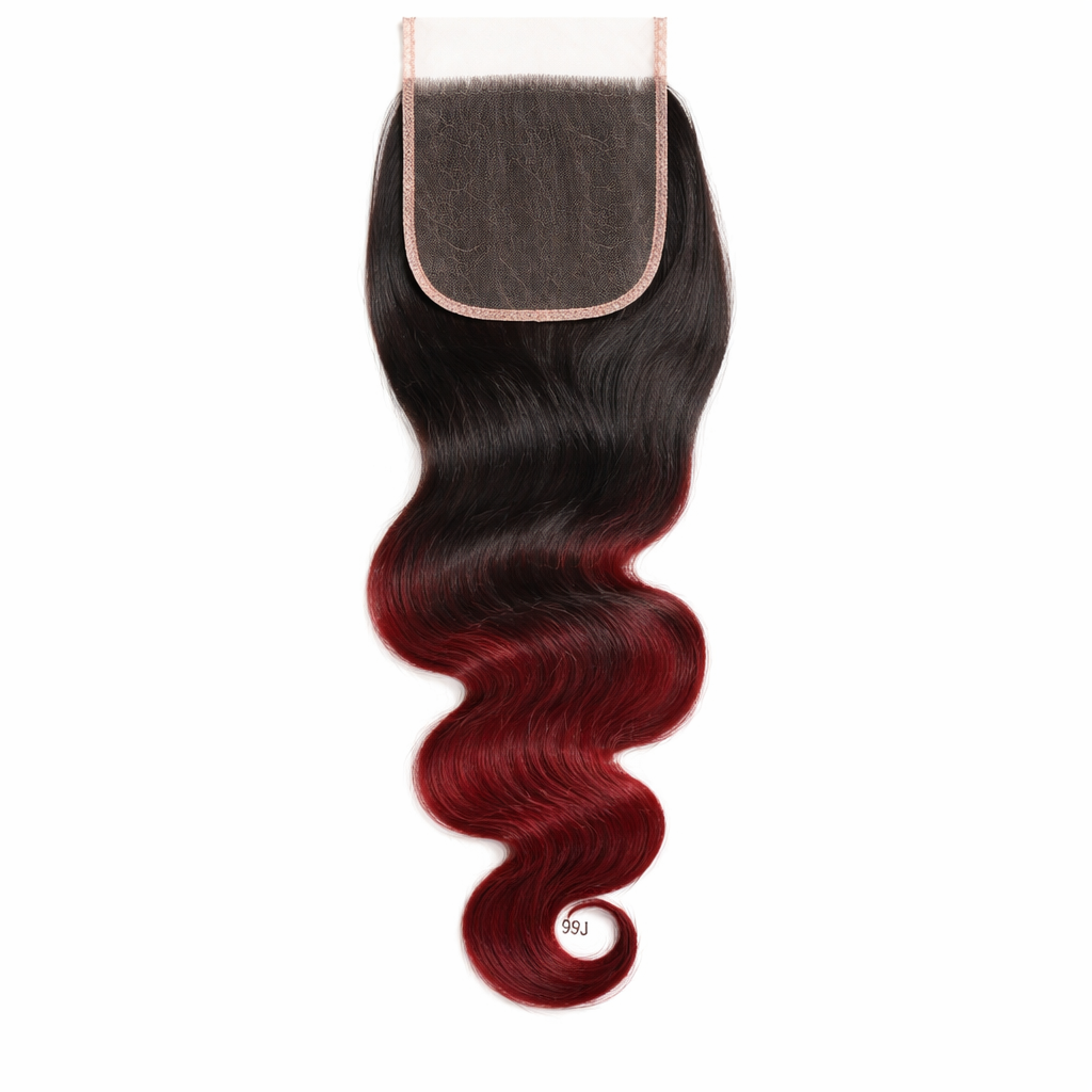 HD 5x5 Closure Virgin Hair Brazilian Lace (18/99J)