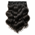 4x4 Natural Brazilian Clips-On Hair extensions (Body)